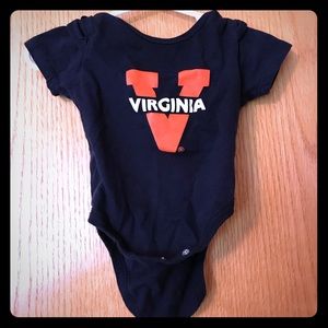 University of Virginia UVA onesie 0-3 months